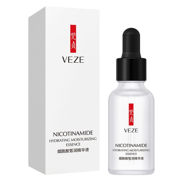 Evening and moisturizing facial serum with nicotinamide VEZE.(29497)